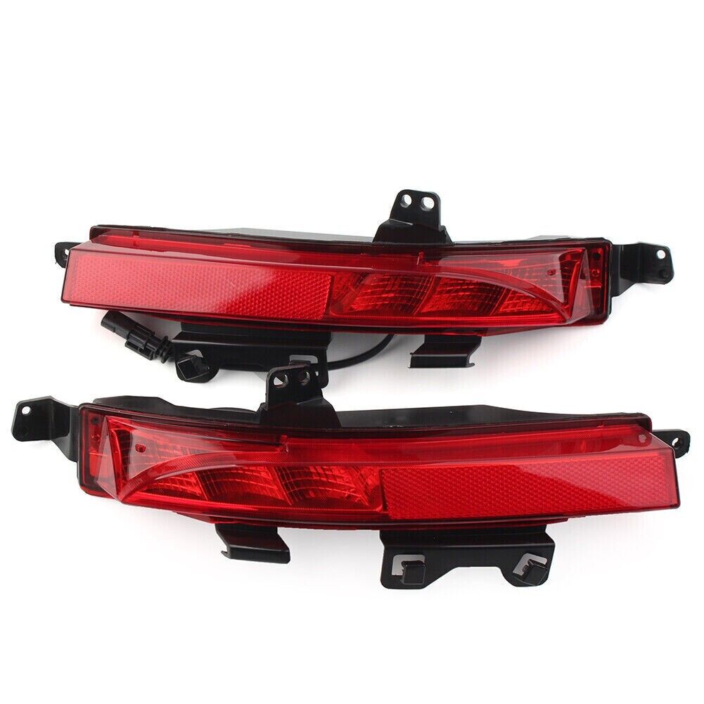 2X REAR BUMPER REFLECTOR FOG LIGHT LAMPS FOR LAND ROVER DISCOVERY SPORT 2014-20